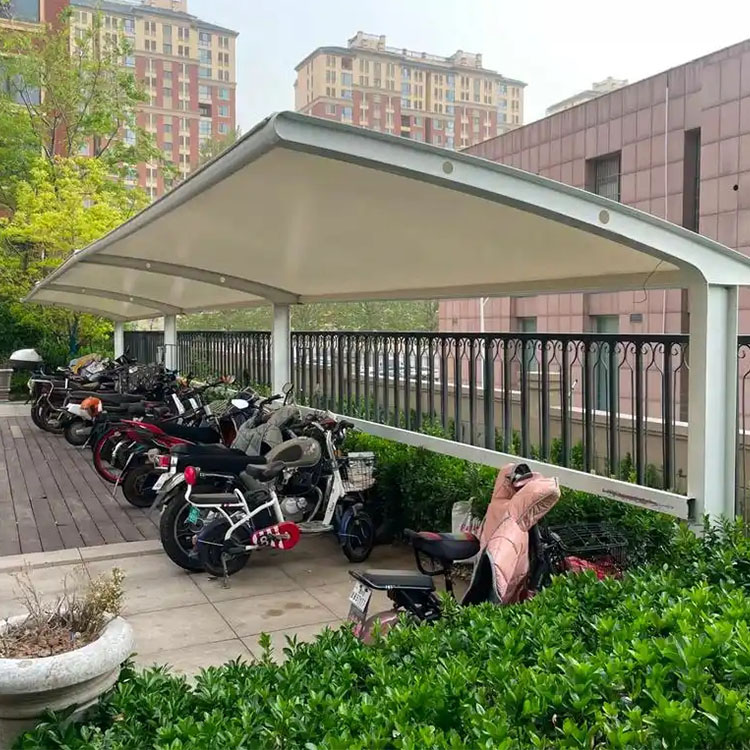 上饶膜结构电动车棚